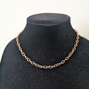 Vintage Goldtone Chain Necklace